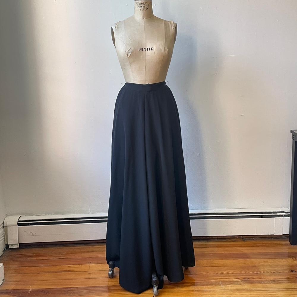 Emanuel Ungaro crepe palazzo pants